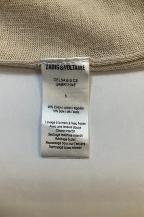 Top Zadig & Voltaire Beige en Coton