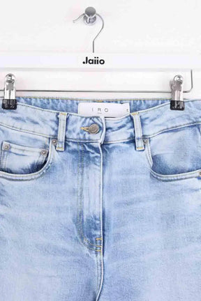 Jean droit Iro Bleu en Coton