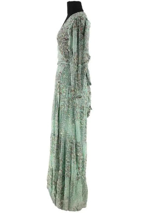 Robe Ba&Sh Turquoise en Synthétique