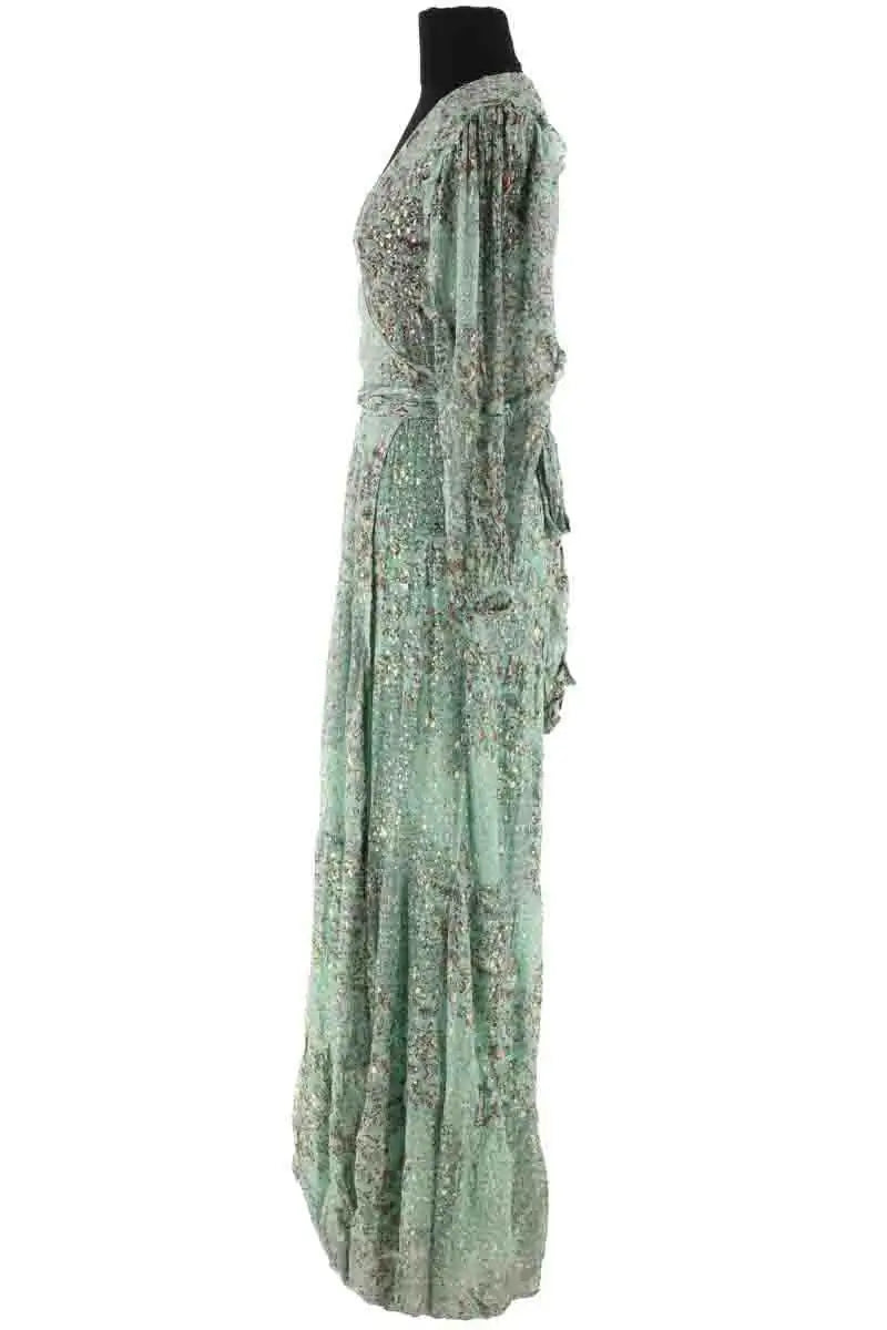 Robe Ba&Sh Turquoise en Synthétique