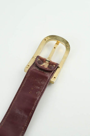 Ceinture Dior  Bordeaux