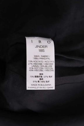 Blazer Iro Noir en Laine