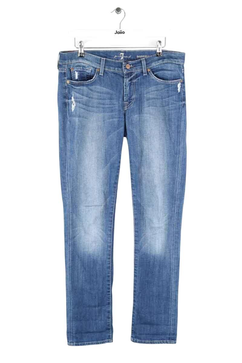 Slim 7 For All Mankind  Bleu