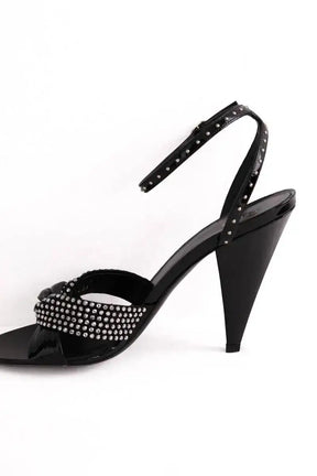 Talons Celine Noir en Cuir verni
