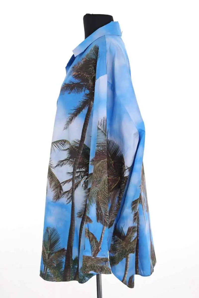 Chemise Marina Rinaldi Bleu en Synthétique