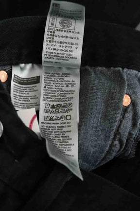 Droit Levi's  Noir