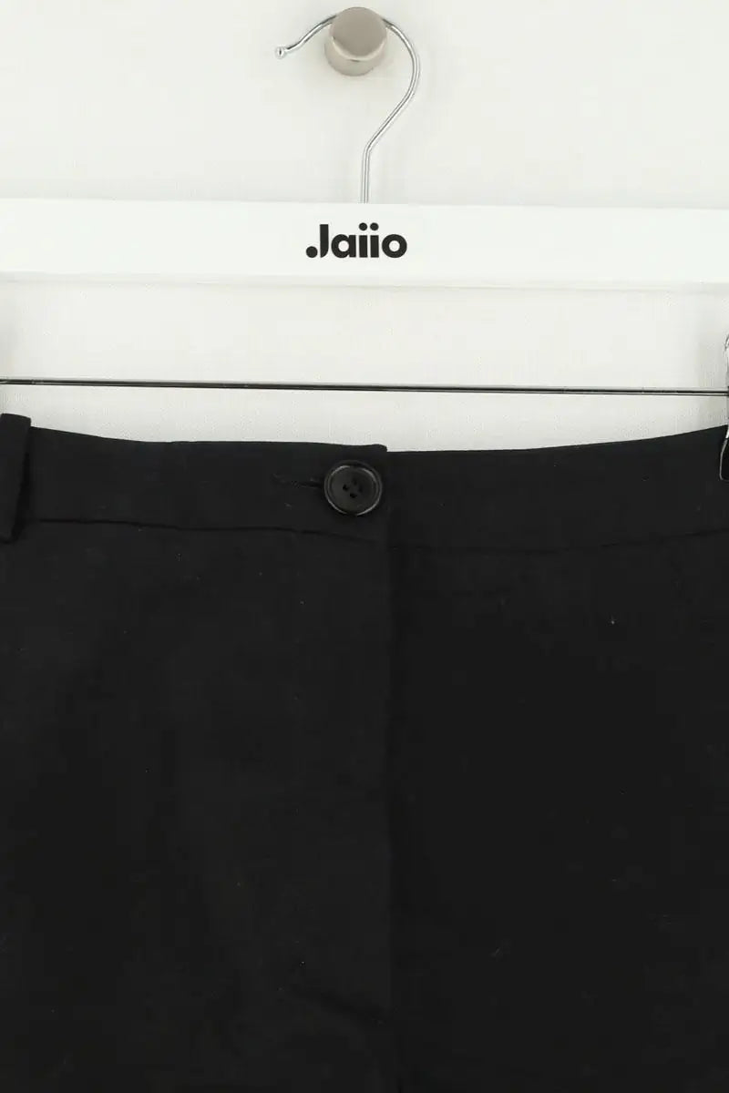 Bermuda Maje Noir en Coton