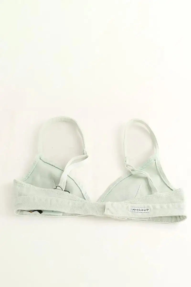 Soutien-gorge Calvin Klein Bleu en Coton - élasthanne