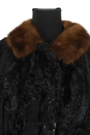 Manteau en astrakhan Other Brand  Noir