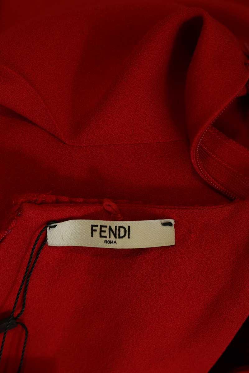 Mi-longueur Fendi  Rouge
