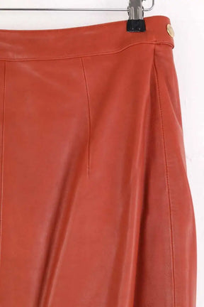 Jupe Vanessa Bruno Marron en Cuir