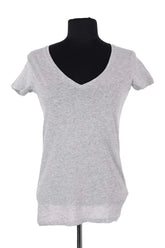 T-shirt Majestic Filatures Gris en Coton, taille S - Seconde Main