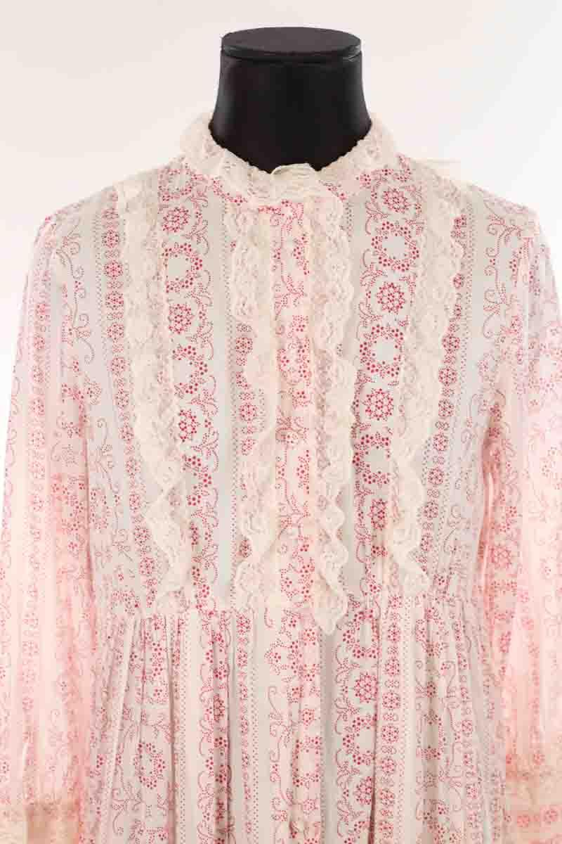 Maxi Antik Batik  Blanc