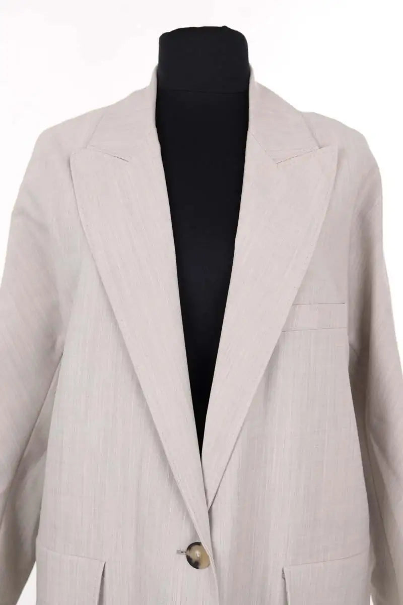Blazer Margaux Lonnberg Gris en Synthétique