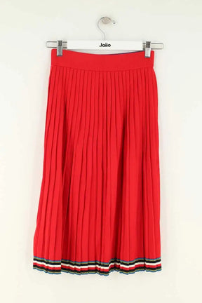 Jupe Tommy Hilfiger Rouge en Synthétique