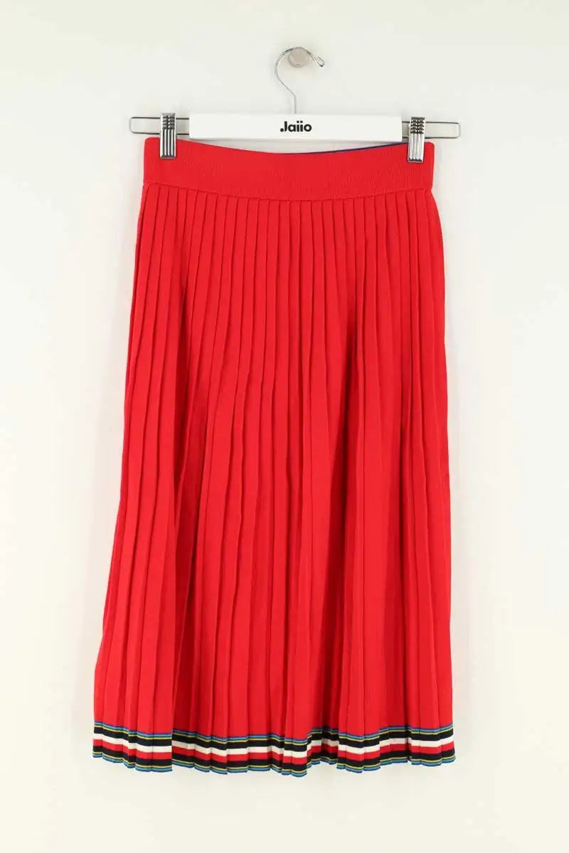 Jupe Tommy Hilfiger Rouge en Synthétique