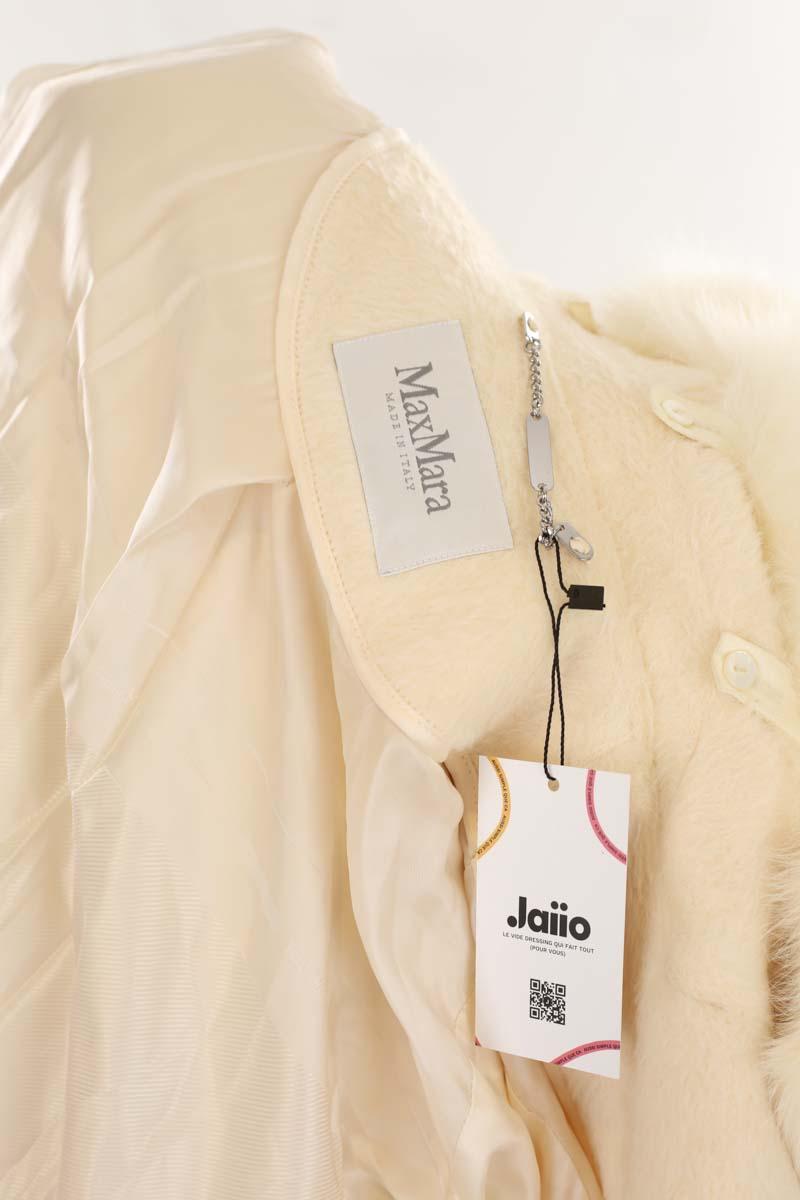 Manteau Max Mara  Blanc