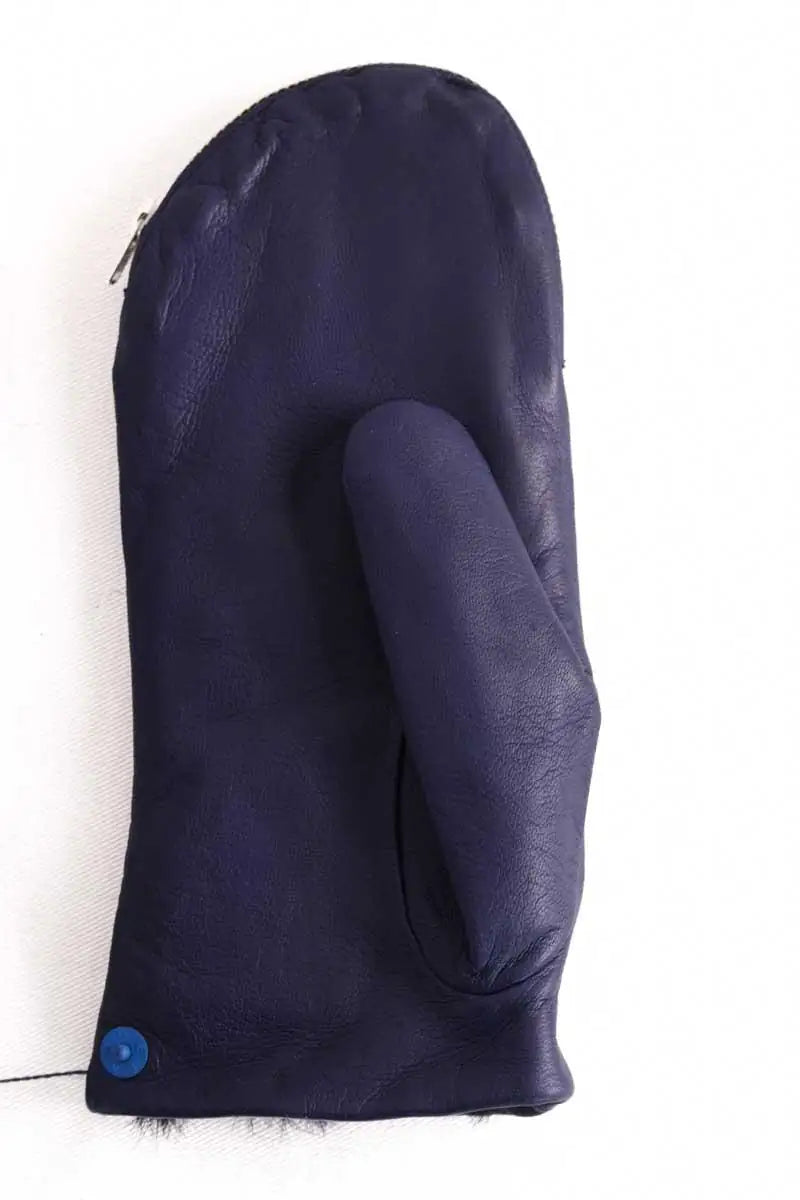 Gants Kenzo Bleu en Cuir