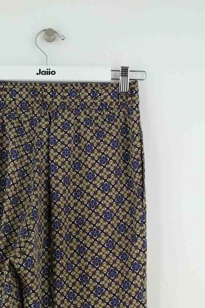 Pantalon droit Sandro Multicolore en Synthétique