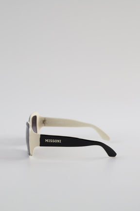 Lunettes de soleil Missoni  Blanc