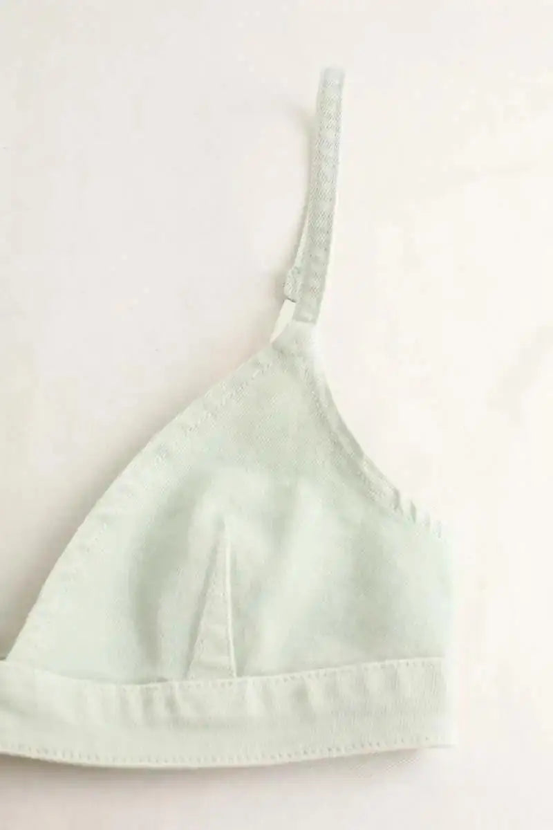 Soutien-gorge Calvin Klein Bleu en Coton - élasthanne