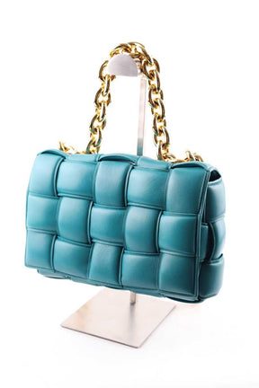 Sacs à main Bottega Veneta Chain Cassette Bleu