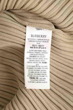 Mi-longueur Burberry  Beige