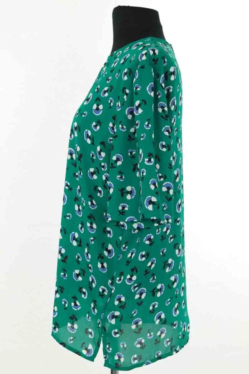 Blouse Samsoe Samsoe Vert en Synthétique