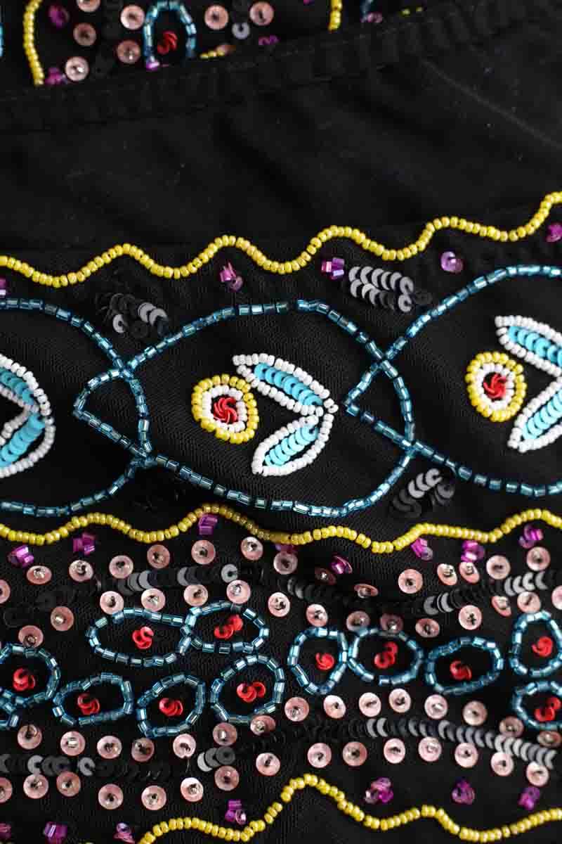 Mini Antik Batik  Noir