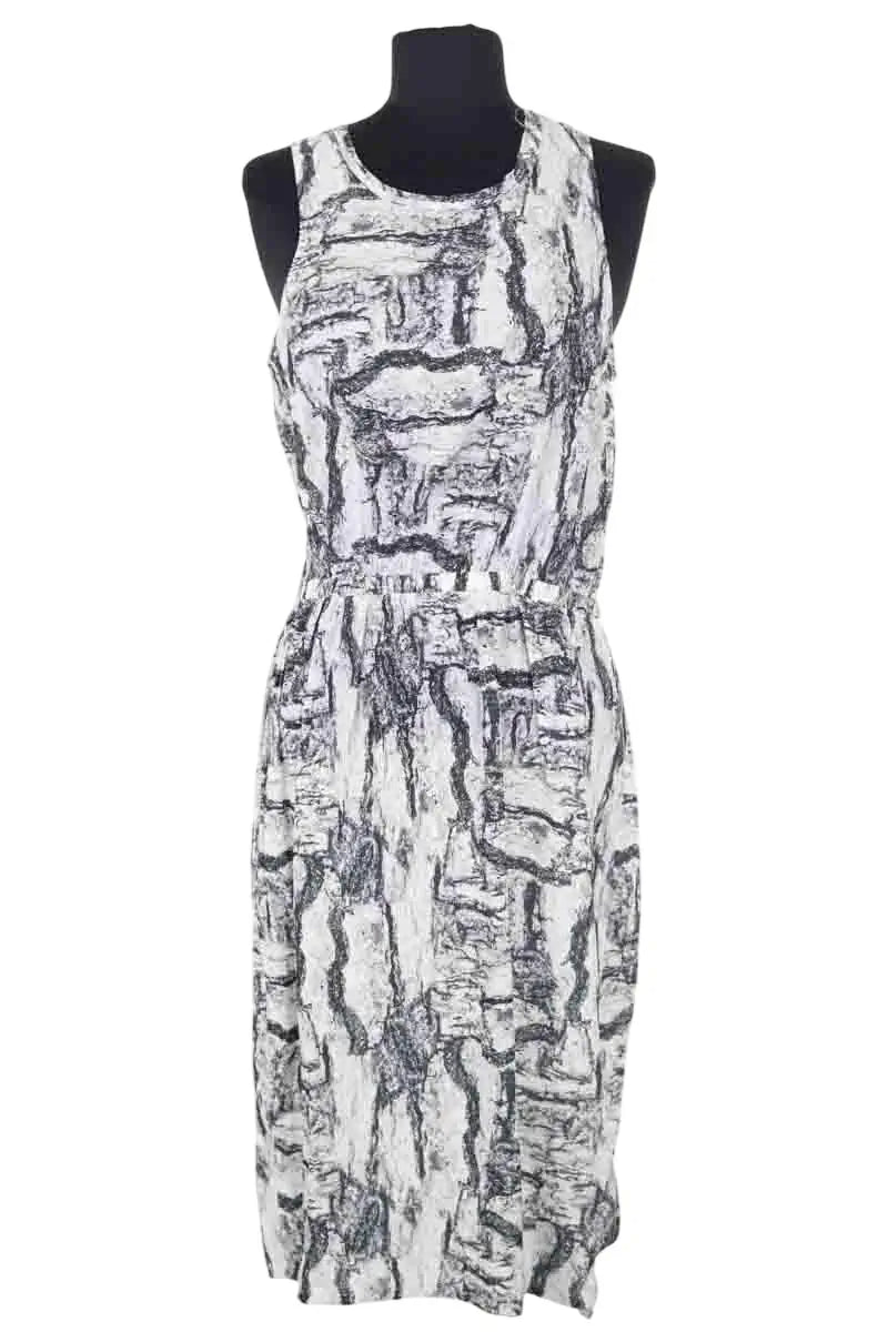 Robe American Vintage Gris en Synthétique, taille M - Seconde Main