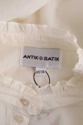 Chemise Antik Batik Beige en Coton