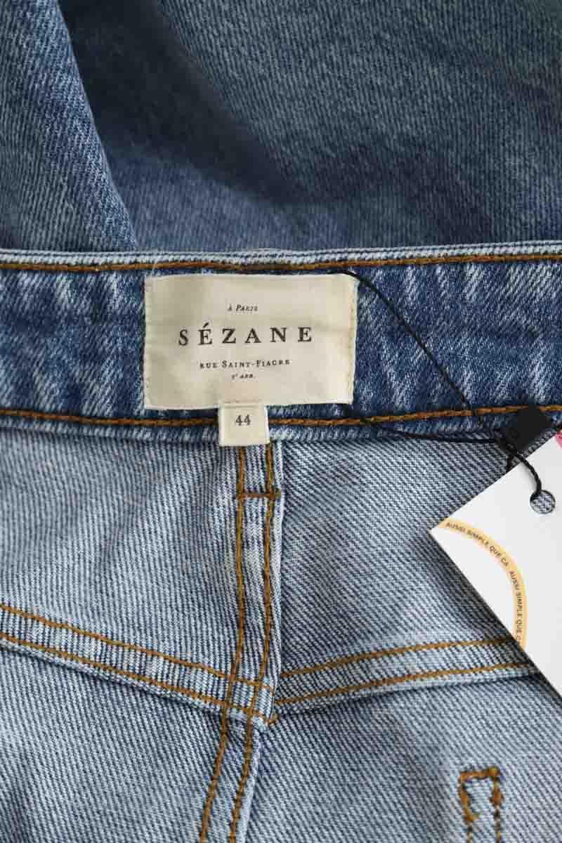 Mi-longueur Sézane  Bleu