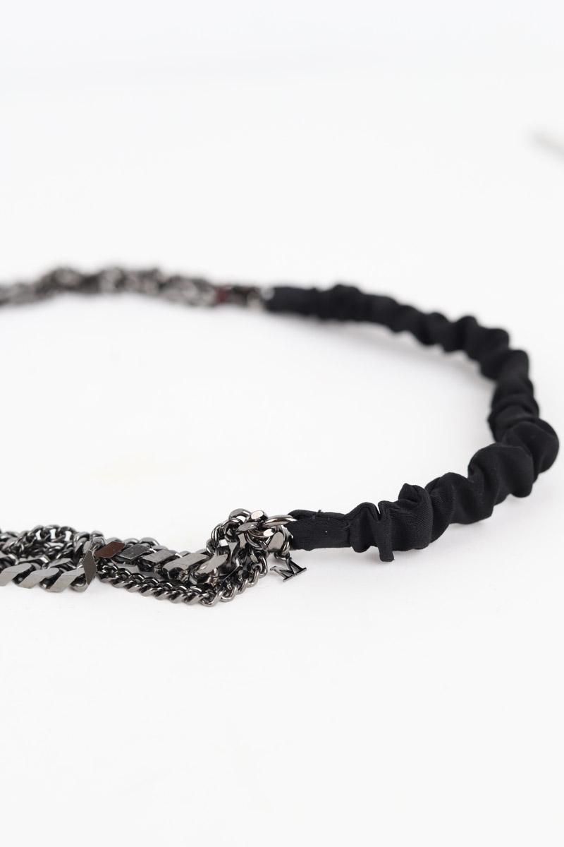 Collier Maison Michel  Noir