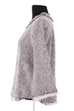 Top Iro Noir en Coton