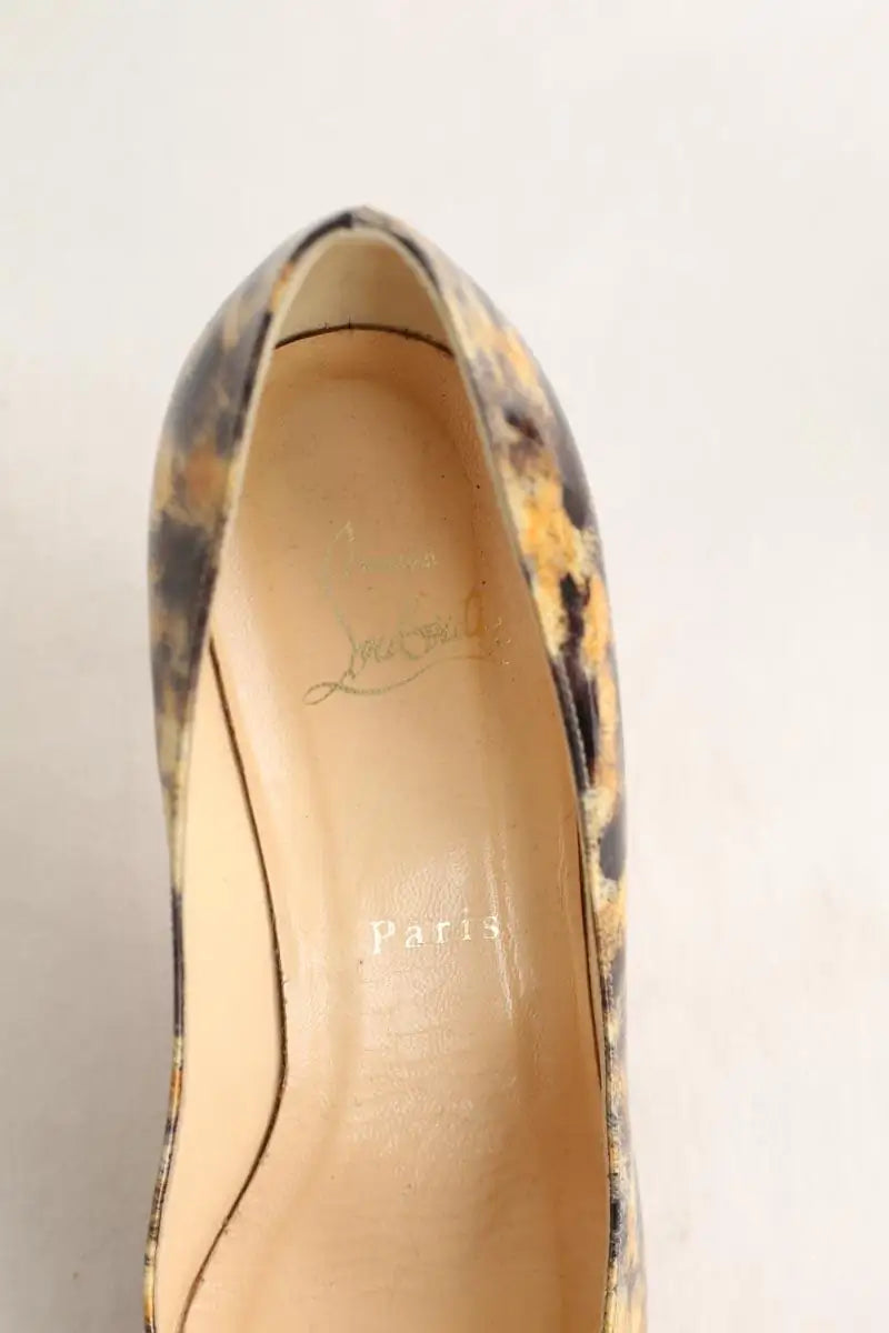 Talons Christian Louboutin  Marron