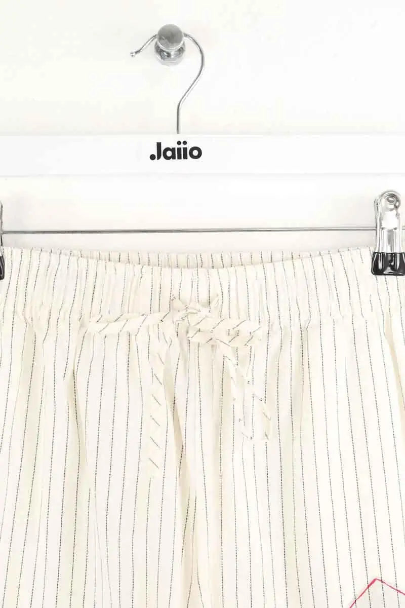 Short Stine Goya Ecru en Coton