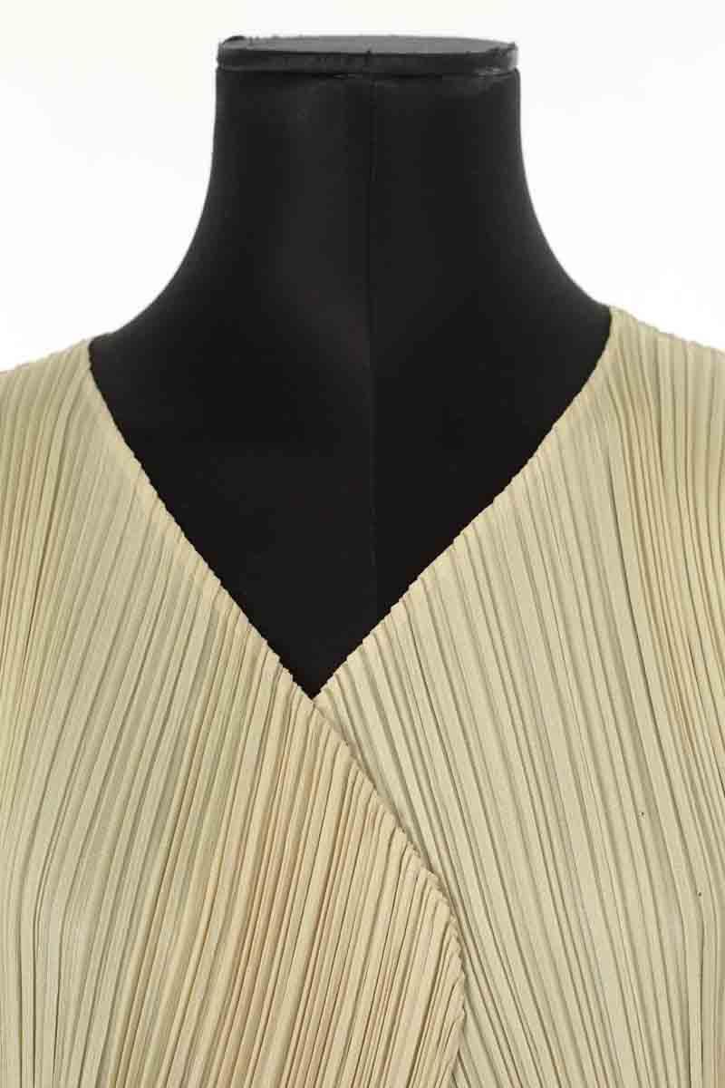 Veste Pleats Please  Beige