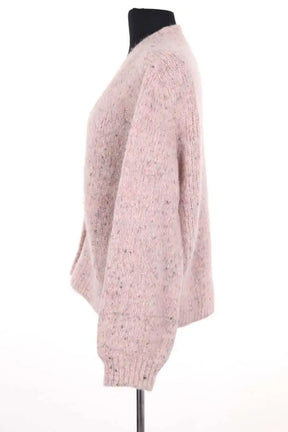 Cardigan Des Petits Hauts Rose en Laine