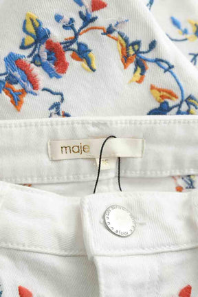 Slim Maje  Blanc