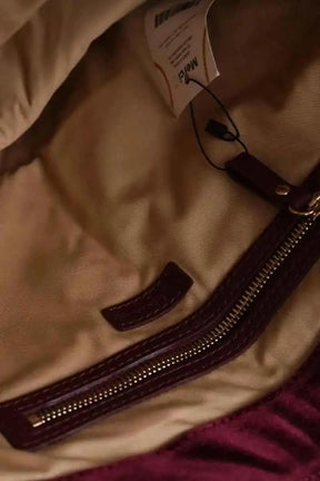 Cabas Vanessa Bruno Bordeaux en Tissu