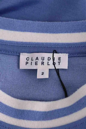 T-shirt Claudie Pierlot Bleu en Viscose