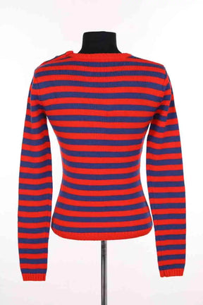Pull Manoush Rouge en Laine