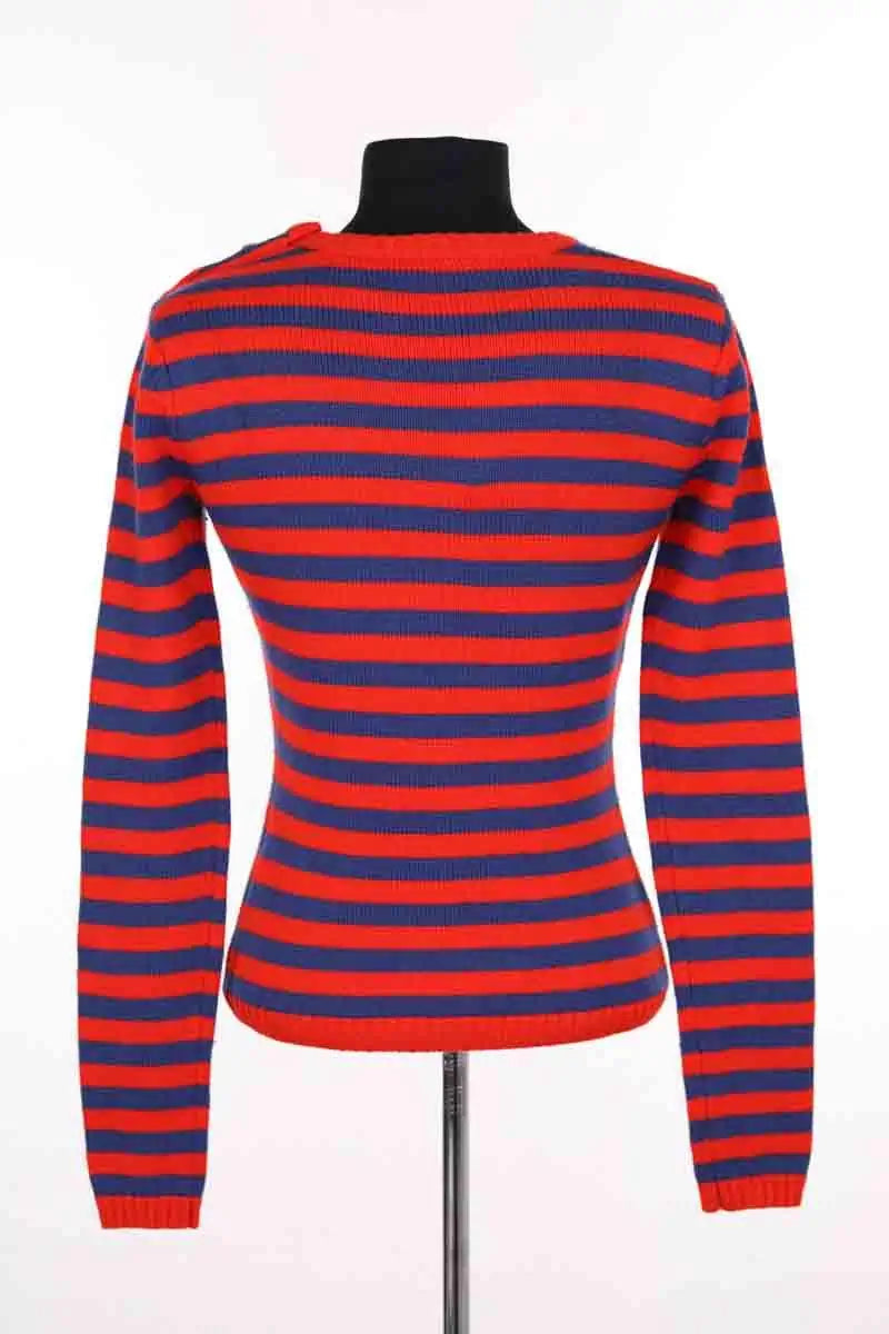 Pull Manoush Rouge en Laine