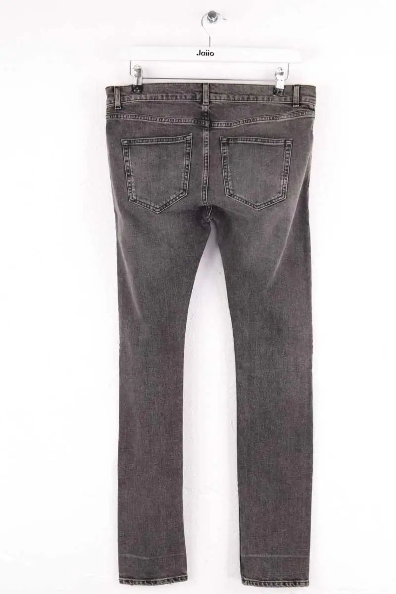 Jean slim Balenciaga Gris en Denim
