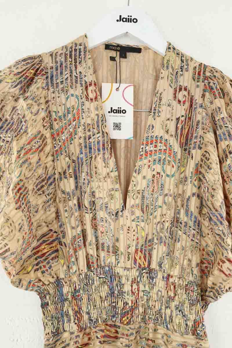 Mi-longueur Maje  Beige