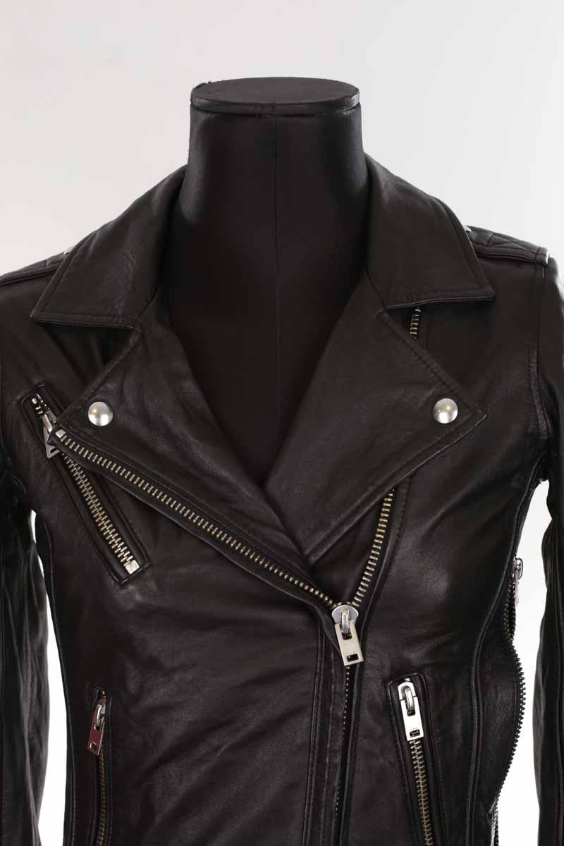 Veste en cuir Iro  Noir
