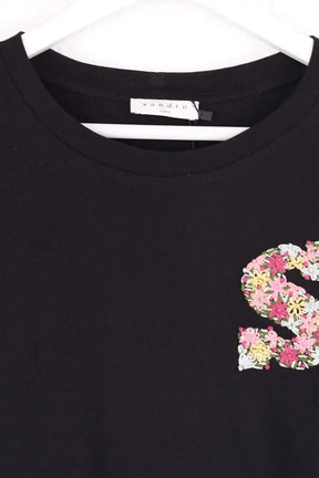 T-shirt Sandro Noir en Coton