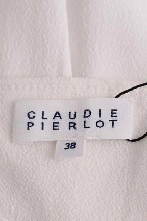 Robe Claudie Pierlot Blanc en Coton