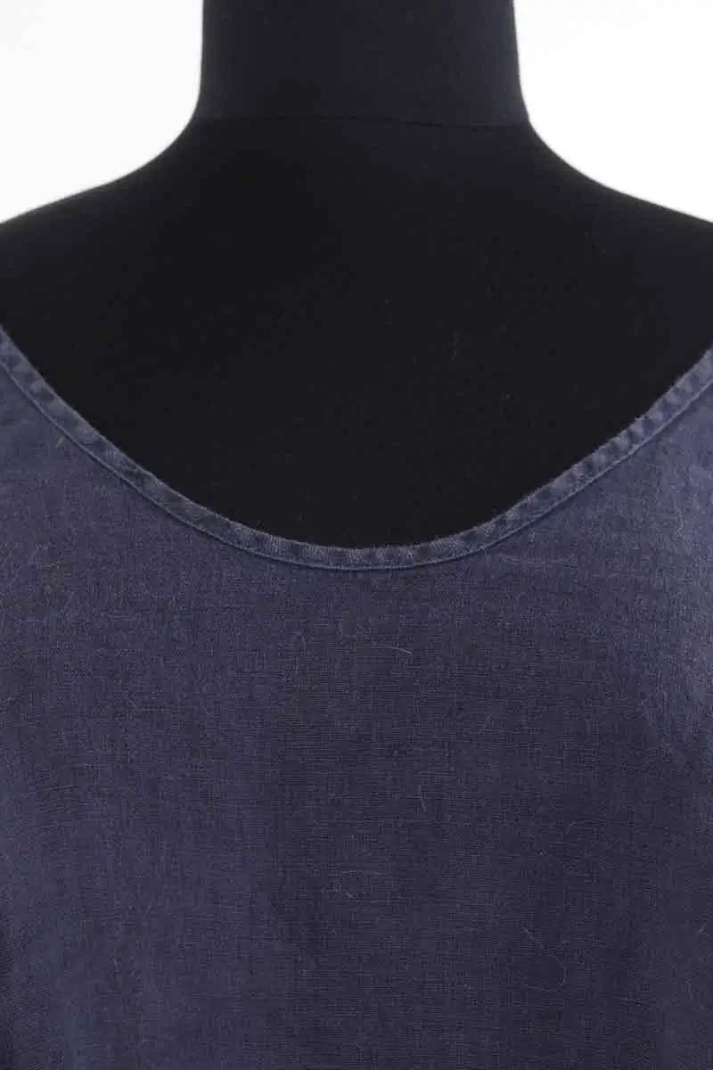 T-shirt American Vintage Anthracite en Lin