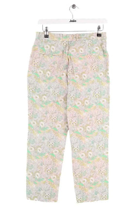 Pantalon droit Manoush Vert en Coton